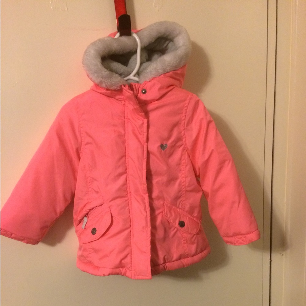 Girls 24 month winter coat with hood